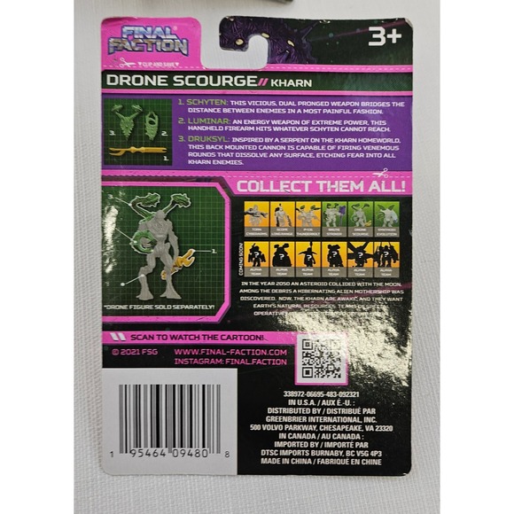 Final Faction Kharn Hive Class Synthoid Action Figure 3+ lot of 4 New - Picture 6 of 12